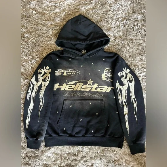 Sweaters | Hellstar Washed Racer Hoodie | Poshmark